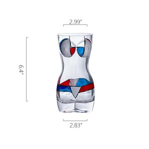 Bức tranh cá nhân pha lê bia thủy tinh cốc Bar KTV bia đẹp đặc biệt dự thảo lớn bia Cốc Sáng Tạo thiết <span class=keywords><strong>k</strong></span>ế cơ thể con người - Product Image 3