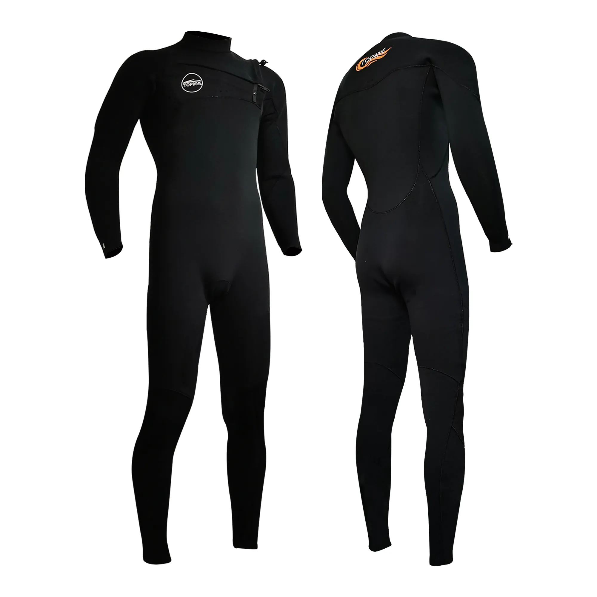 2.5mm 3mm 5mm lướt sóng ướt phù hợp với 4/3 3/4mm ngực Zip Neoprene lặn wetsuit người đàn ông tác động phù hợp với ướt lướt wetsuit