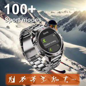 T57 BT Talking Watch AMOLED Screen Heart Rate oximetry huyết áp giám sát ba quốc phòng Smartwatch - Product Image 4