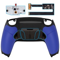 EXtremeRate Kit de remappage Rise 4.0 avec palettes arrière métalliques pour manette PS5 DualSense BDM-010 & BDM-020