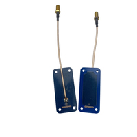 Antenne RFID UHF compacte en céramique polarisée linéairement intégrée, solution de contrôle d'accès RFID pour lecteurs de cartes portables