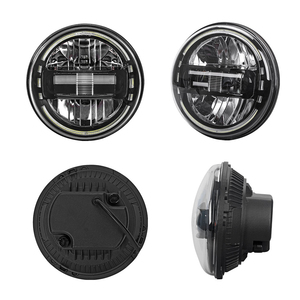 Faro <span class=keywords><strong>LED</strong></span> de aleación de aluminio de 7 ''para Jeep para Wrangler Jk 2007-2017 J370 - Product Image 5