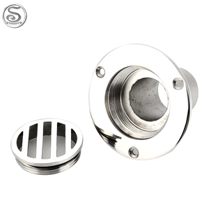 Marin donanımı paslanmaz çelik tekne aksesuarları deposu havalandırma Scupper güverte drenaj - Product Image 4
