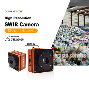 InGaAs IMX992 IMX990 Caméra d'imagerie GigE SWIR à balayage de zone non visible infrarouge à ondes courtes pour l'<span class=keywords><strong>inspection</strong></span> des cellules solaires - Product Image 1