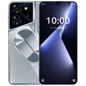 Toptan ucuz büyük ekran 7.3 inç akıllı telefonlar Pova5 Pro cep telefonları Android 16 + 1TB 50 + 108mp 6800mah 5G techno telefonları