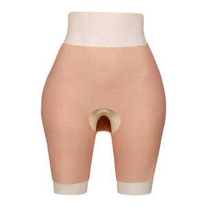 セクシーなシリコンパンティー、厚みのあるヒップパッド入り、しっかりとしたコントロール力のあるパッド入りお尻パンツ、偽シリコンお尻付き - Product Image 4