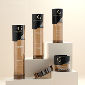 Nouvel ensemble de beauté, emballage cosmétique, flacons et pots en verre transparent de 30 ml, 50 ml, 100 ml, vente en gros pour les soins de la peau - Product Image 4