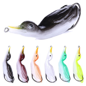 10cm/18,5G pesca de goma señuelo de pato suave Señuelos de Pesca de plástico suave Señuelos de Pesca rana - Product Image 2
