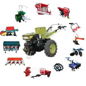 2019 Новый сельскохозяйственный садовый трактор, многофункциональный немецкий Электрический мини-культиватор, мощный культиватор, дизельный мотокультиватор