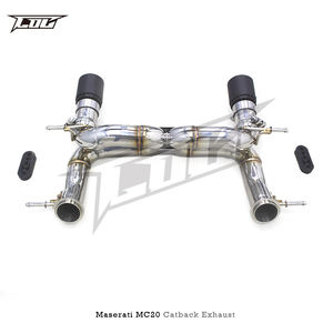 Tubo de Escape de Conexión Directa para Maserati <span class=keywords><strong>MC20</strong></span>/<span class=keywords><strong>MC20</strong></span> <span class=keywords><strong>Cielo</strong></span> 3.0T 2020-2024, Eje Trasero Recto, Sonido Mejorado con Tubo en X - Product Image 6
