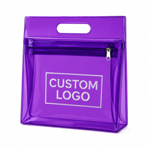 Custom Printing Logo Waterproof PVC Packing <b>Make</b> <b>Up</b> <b>Bag</b> Portable Pouch PVC Cosmetic <b>Bag</b> With Zipper - Product Image 4