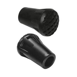 Couvre-pointes en caoutchouc pour bâtons de trekking, antidérapants, résistants à l'usure, accessoires pour bâtons de randonnée en plein air - Product Image 2