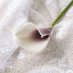 Mini-louly-louly artificielles en PU, fleurs artificielles à longue tige au toucher réel, vente en gros pour la Fête des Mères et Thanksgiving - Product Image 5