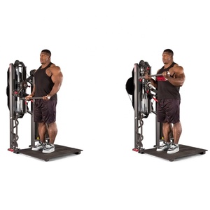 2025 OEM Maßgefertigte Dual-Funktions-Krafttrainingsmaschine Fitnessgeräte Körper Bizeps und Trizeps Multifunktions-Fitnessstation - Product Image 4