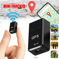 Mini Traceur Espion GF07 Compact avec Enregistreur Vocal Caché, Dispositif de Suivi Portable, Micro Traceur GPS GSM GF07 Rastreador