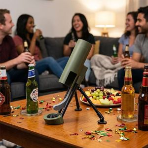 Novedoso abridor de botellas de cerveza con forma de mortero y trípode para reuniones de <span class=keywords><strong>barbacoa</strong></span> - Product Image 3
