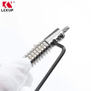 Système de garde-corps invisible <span class=keywords><strong>pour</strong></span> terrasse, vis sans sertissage de 3/16 po, entièrement dissimulé, kit de garde-corps en câble en acier inoxydable T316 <span class=keywords><strong>pour</strong></span> poteaux en bois - Product Image 4