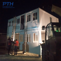 Apartamento Contenedor de Dos Pisos PTH, Casas Modulares de Alto Estándar con Instalación Rápida y Diseño Moderno en Venta