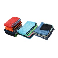 Serviette de lavage professionnelle torsadée haute densité pour voiture, chiffon de detailing sans traces pour l'entretien de la carrosserie automobile