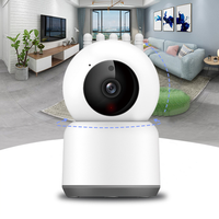 Tuya Smart 3MP WiFi PTZ Camera, 2.4G Indoor Security Camera with Two-Way Audio