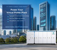 Système de stockage d'énergie conteneurisé LFP BESS à refroidissement liquide, 6,8 MWh, capacité stable, raccordé au réseau ou hors réseau, OEM/ODM, par Inedge Power