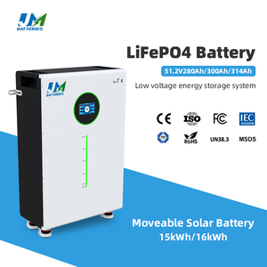 JM Factory Wholesale <b>Battery</b> Supplier <b>48V</b> 300Ah Moveable Solar <b>Battery</b> 280Ah 314Ah 15kW 16kW Home Solar Energy Storage <b>Battery</b> - Product Image 3