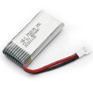 딥 사이클 고속 25C 3.7V 400mAh 702035 충전식 리튬 폴리머 배터리 - Product Image 1