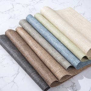 Simple Eco-Friendly Leather Placemat Waterproof Oil-Proof Western Food Insulation Double-Sided Dining <b>Table</b> <b>Mat</b> - Product Image 4