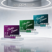 Sérum OEM à l'acide hyaluronique EXO PDRN avec PCL PN NAD SCM EXO PDRN, Essence faciale hydratante et nourrissante douce, Marque privée pour salon