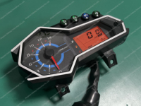 Panel layar digital LCD odometer sepeda motor tachometer moto speedometer untuk Akt Cr4 125 Italika 200z