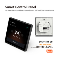 Panneau de commande intelligent Tuya 2025 Commutateur intelligent d'écran de commande central intelligent Tuya avec ZigBee 3.0 Wifi 2.4G BLE