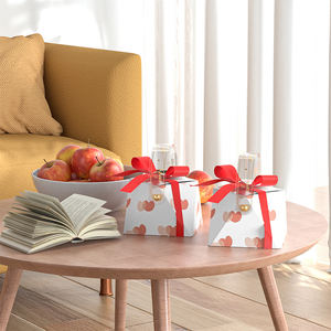 مجموعة مخصصة من الورق الأوروبي الناعم في علبة حلوى الزفاف المرسلة إلى الضيوف - Product Image 4