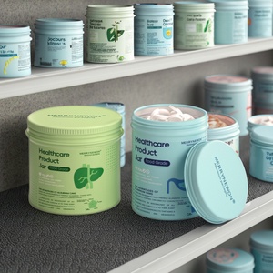 Food-Grade Aluminum Metal Cans OEM & ODM Supplement Packaging Tin Capsule <b>Container</b> <b>Containers</b> - Product Image 1