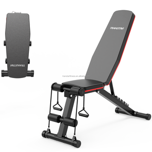 Banc <span class=keywords><strong>de</strong></span> musculation multifonction réglable à prix d'usine, banc plat pour haltères, équipement <span class=keywords><strong>de</strong></span> musculation à domicile - Product Image 1