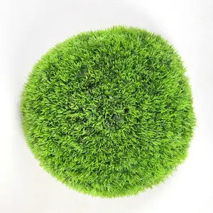 ZC tanaman buatan dekorasi, bola rumput jarum pinus dekoratif bola Topiary 4 9 11 16 19 inci untuk dekorasi pernikahan dalam dan luar ruangan