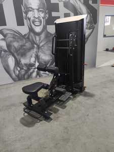 Ventas de fábrica Acero Uso comercial Pin Cargado Pie HIP Rushing Gym Fitness Equipment para entrenamiento de fuerza Durable - Product Image 2