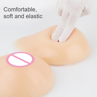 DAT Offre Spéciale : Prothèses mammaires en silicone triangulaires et en forme de goutte pour transgenres et personnes transgenres, prothèses artificielles