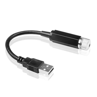 Lumière intérieure de toit de voiture, éclairage LED d'ambiance, projecteur laser étoilé, lumières ambiantes, kit de décoration automobile USB, éclairage de plafond étoilé