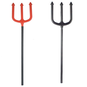 Horquilla <span class=keywords><strong>del</strong></span> <span class=keywords><strong>Diablo</strong></span> de Halloween, Pequeña Horquilla Triangular <span class=keywords><strong>del</strong></span> <span class=keywords><strong>Diablo</strong></span>, <span class=keywords><strong>Tridente</strong></span>, Horquilla con Cuernos de Toro Rojos, Artículo de Arma, <span class=keywords><strong>Diablo</strong></span> - Product Image 2