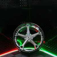 Jantes forgées concaves profondes en 2 pièces VLC 18-23 pouces 5x112 5x120 5x130 pour Porsche Panamera Cayenne Mercedes AMG BMW Audi