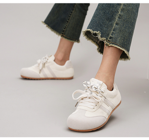 थोक महिलाओं के वसंत शरद ऋतु फैशन स्नीकर्स आकस्मिक फ्लैट लुभावनी कपड़े हल्के जाल आरामदायक पर्ची-पर - Product Image 6