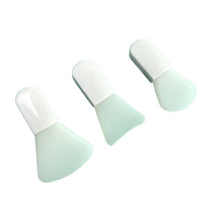 कस्टम लोगो फेस मास्क ऐप्लिकेटर ब्रश चेहरे की मिट्टी के मास्क मेकअप स्पुला मिनी सिलिकॉन मास्क ब्रश - Product Image 3