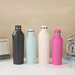Botella de Agua Deportiva Aislada al Vacío de Acero Inoxidable de 500 ml/750 ml, Aislamiento Térmico de 6 a 12 Horas, Taza de Regalo Ecológica - Product Image 5