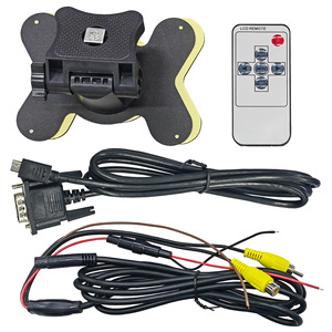 Chất lượng tốt 7 inch đen siêu mỏng HD-MI + VGA + AV LCD hiển thị Màn hình màu 800*480 - Product Image 5