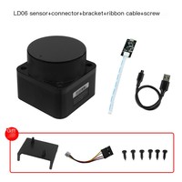 Capteur LiDAR LD06-DTOF Raspberry Pi 3B+/4B, module radar pour robot NVIDIA ROS