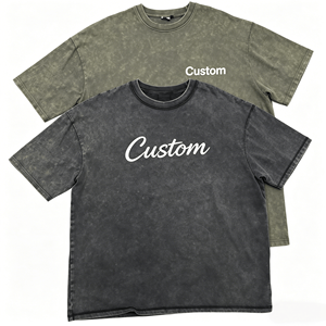 <b>Blank</b> Cotton Street Wear Vintage Tshirt Oversized Drop Shoulder T-shirt Custom High Quality Printing Heavy <b>Weight</b> Mens T Shirt - Product Image 2