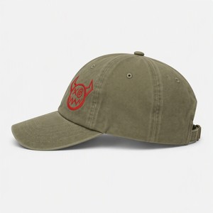 Gorra de Béisbol de Mezclilla con Serigrafía Personalizada, de Algodón Lavado, 6 Paneles, Estructurada, Deportiva, Casual, Moderna y de Lujo - Product Image 4