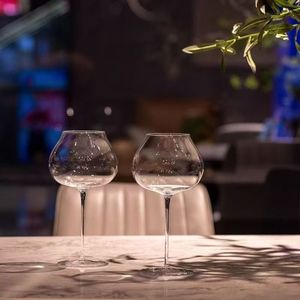 <span class=keywords><strong>Calice</strong></span> a Stelo Lungo Personalizzato, Bicchiere Artigianale per Gin Tonic e Cocktail, Calici a Palloncino in Cristallo per <span class=keywords><strong>Vino</strong></span> <span class=keywords><strong>Rosso</strong></span> - Product Image 3