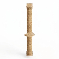 Ensemble de meubles de luxe pour reptiles en carton, hauteur réglable, 2 niveaux, pour extérieur, avec griffoir en sisal, maison, perchoir et étagère