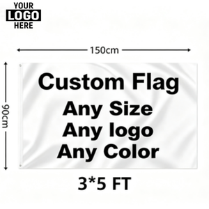 Banderas Impresas Personalizadas para Exteriores, Venta al Por Mayor, Tamaño Personalizado para Inauguración de Tiendas, Festivales y Promoción de Marketing - Product Image 2